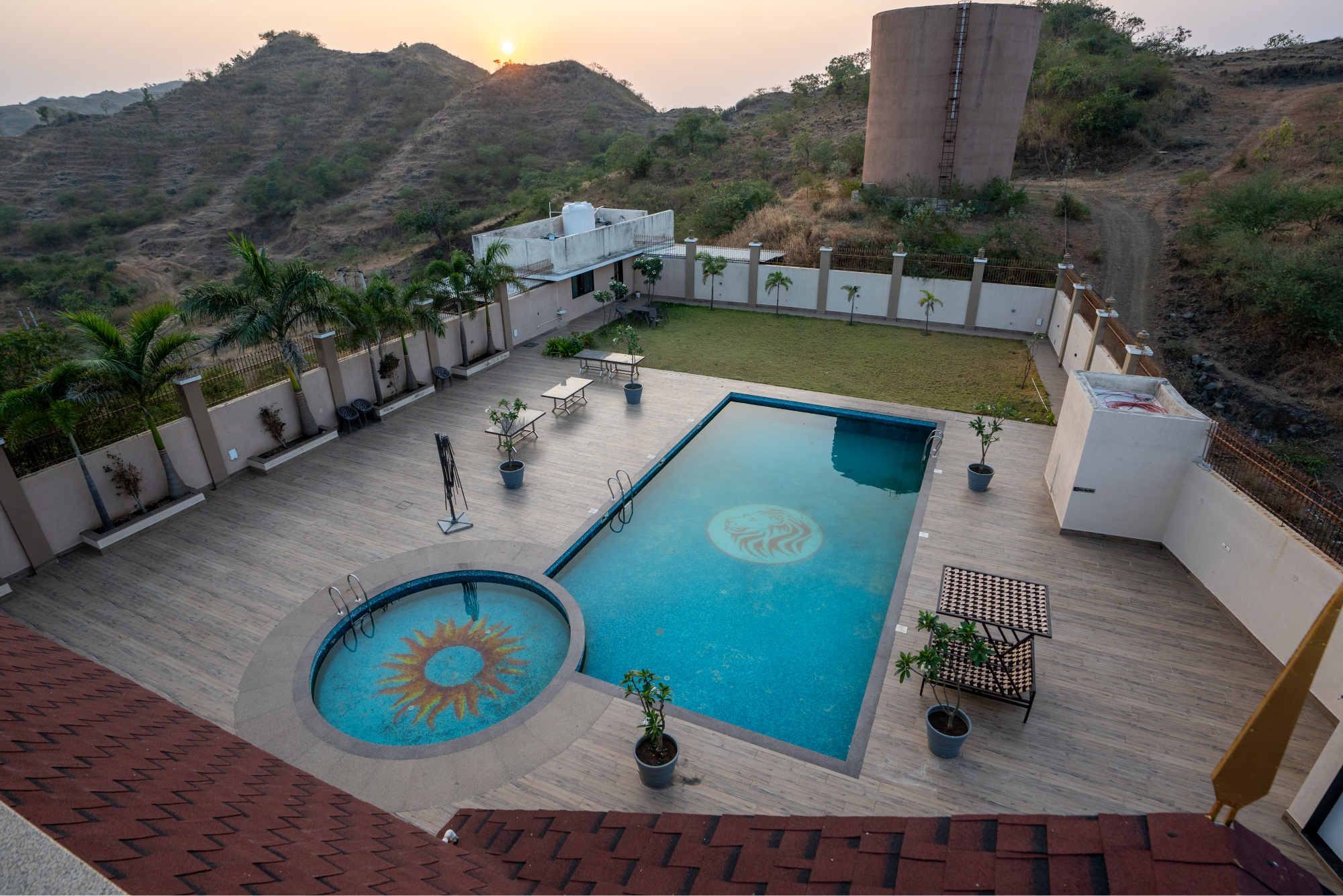 Swimming Pool Resort in Sasan Gir