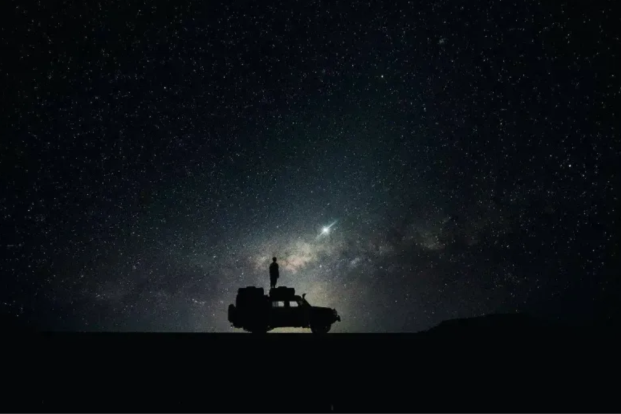 Night View in Sasan Gir National Park