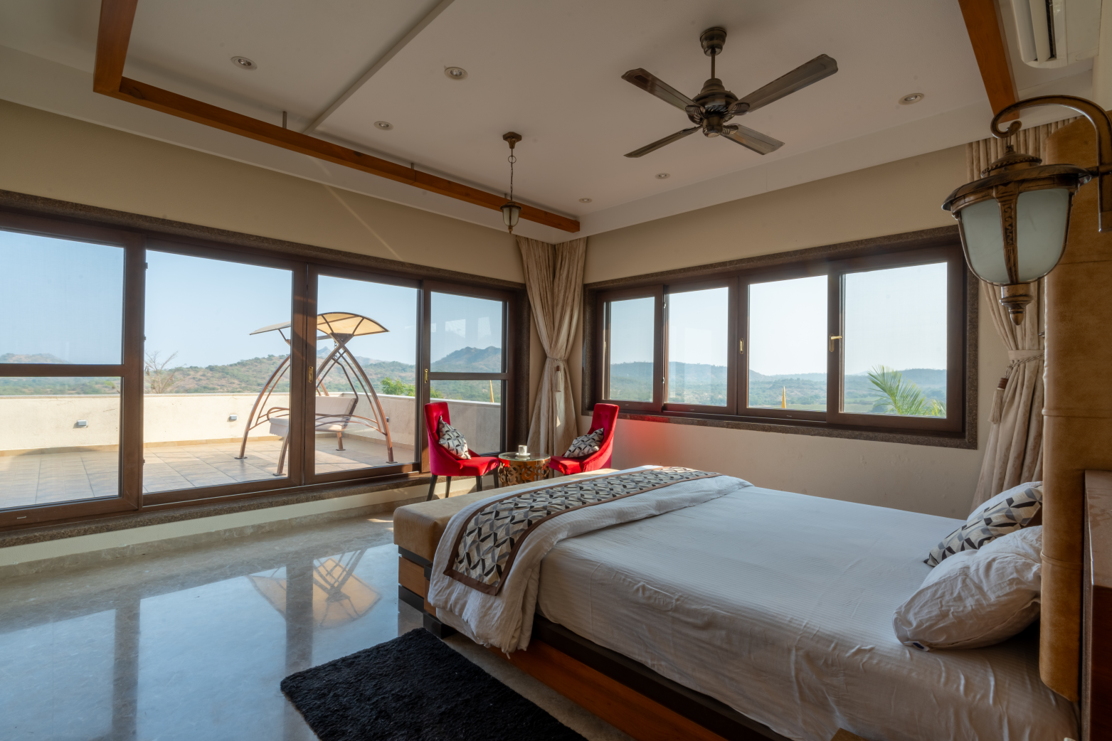 Balcony view room